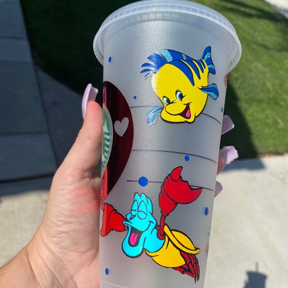 Starbucks Other - Little mermaid frosted venti Starbucks tumbler